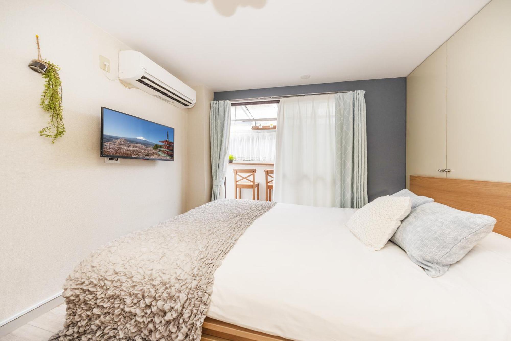 Appartement 駅から徒歩3分新宿区 最大4名 無料wifi 32平米で広いお部屋 Tokio